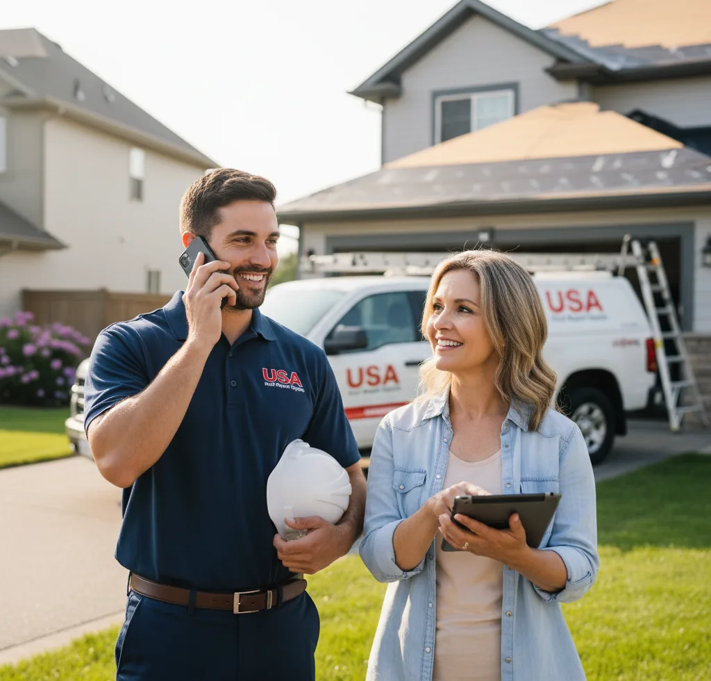 USA Roof Repair Experts customer support in Pacific